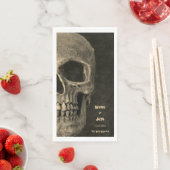 ゴシックセピアハーフスカルヘッドヴィンテージハロウェディング (インサイチュ)