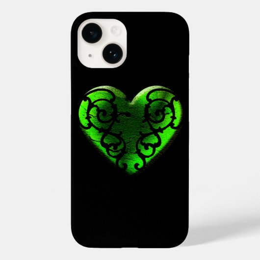 ゴシックセントパトリックの日グリーンハートiPhone 6ケース Case-Mate iPhoneケース (裏面)