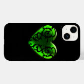 ゴシックセントパトリックの日グリーンハートiPhone 6ケース Case-Mate iPhoneケース (裏面 (横))