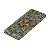 ゴシックセージグリーンオーナメント付きスカル Case-Mate iPhoneケース (底)