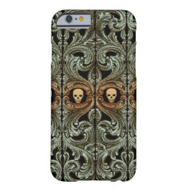 ゴシックセージグリーンオーナメント付きスカル Case-Mate iPhone 14ケース