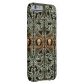 ゴシックセージグリーンオーナメント付きスカル Case-Mate iPhoneケース (裏面/右)