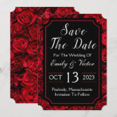 ゴシックセーブザデート招待状 招待状 (正面/裏面)