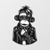 ゴシックソックモンキー#01 ウィンドウサイン (シート)