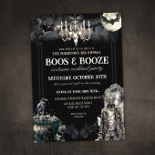 ゴシックゾンビアポカリプスブー&ブーズハロウィン 招待状