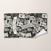 ゴシックタロットカードビクトリアンウィッチクラフトアポリセカリー バスタオルセット (ハンドタオル)