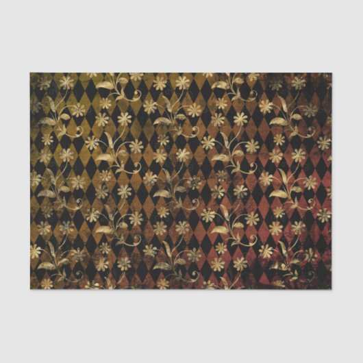 ゴシックダイヤモンドハロウィーン 薄葉紙 (正面)