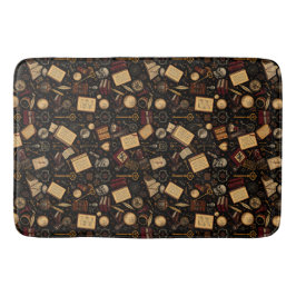 ゴシックダークアカデミアバスマット – ミステリアス&レフィン バスマット