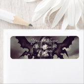 ゴシックダークアニメフェアリー差出人住所 ラベル (インサイチュ)