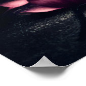 ゴシックダークバラ&スカル ポスター (角)