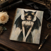 ゴシックダークファンタジーの妖精の花冠 プランナー手帳