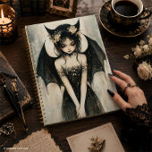 ゴシックダークファンタジーの妖精の花冠 プランナー手帳