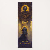 ゴシックダークファンタジー死あなたの名前でプランナーS ヨガマット (正面)