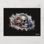 ゴシックダークブライドまたはダイブライダルシャワーレシピ ポストカード (裏面)