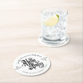 ゴシックダーク ハロー ベイビー ラウンドペーパーコースター (インサイチュ)