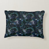 ゴシックチュルフターコイズ触手（花あり） アクセントクッション (裏面)