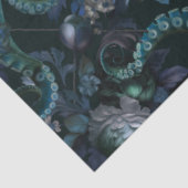 ゴシックチュルフターコイズ触手(花あり) 薄葉紙 (詳細)