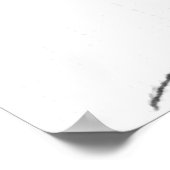 ゴシックツリーイラストレーション ポスター (角)