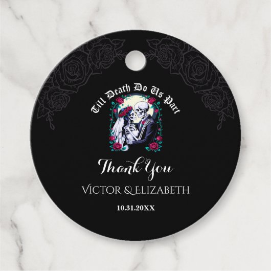 ゴシックティルティルデススケルトンバラサンキューユア フェイバータグ (正面)