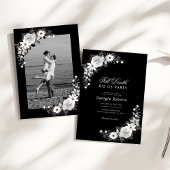 ゴシックティルデスDo米国パーティーフローラブライダルシャワー 招待状