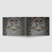 ゴシックデザインとクールスカル ゲストブック (全面)