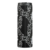 ゴシックデザインとスカルと黒バラ タンブラー (裏面)