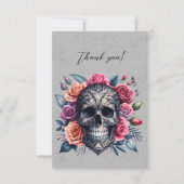 ゴシックドクロの薔薇の王冠 サンキュー (正面)