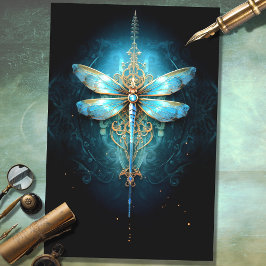 ゴシックドラゴンフライ4デクページ紙 薄葉紙