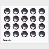 ゴシックドールグランジュシール ラウンドシール (シート)