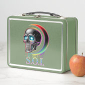 ゴシックネオンスカル メタルランチボックス (インサイチュ)