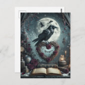 ゴシックネバーモア渡し ポストカード (正面/裏面)