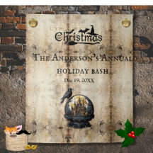 ゴシックハウスクリスマスパーティー写真背景