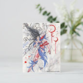 ゴシックハガキ三種の伝説 ポストカード (スタンド正面)