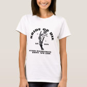 ゴシックハロウィン・バチェラーTシャツ、Bride or Die Tシャツ (正面)