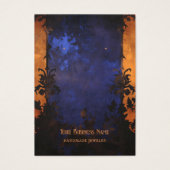 ゴシックハロウィーンイヤリングディスプレイカード (正面)