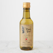 ゴシックハロウィーンサンキューワインボトルラベル ワインラベル (正面)