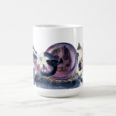 ゴシックハロウィーンスカル&レイヴン コーヒーマグカップ (中央)