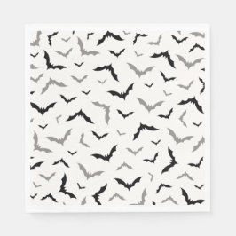 ゴシックハロウィーンブラックこうもり結婚ズ スタンダードランチョンナプキン