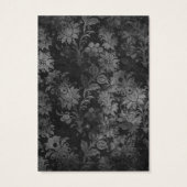 ゴシックハロウィーンブラックオレンジイヤリングディスプレイカード (裏面)