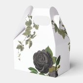 ゴシックハロウィーンブラックバラホワイト結婚ズ フェイバーボックス (裏面サイド)