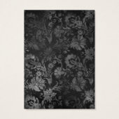 ゴシックハロウィーンブラックパープルイヤリングディスプレイカード (裏面)