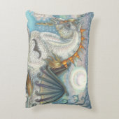 ゴシックハロウィーンユニコーンこうもり翼、馬 アクセントクッション (裏面(縦))