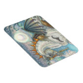 ゴシックハロウィーンユニコーンこうもり翼、馬 マグネット (右側)