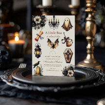 ゴシックハロウィーンリトルブベビーシャワー