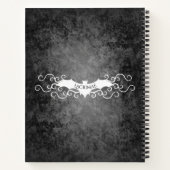 ゴシックハロウィーンレシピ ノートブック (裏面)