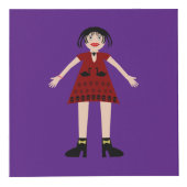 ゴシックハロウィーンヴァンパイレディカスタムー フォトキューブ (正面)