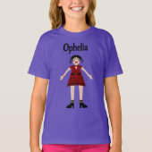 ゴシックハロウィーンヴァンパイレディカスタムー Tシャツ (正面)