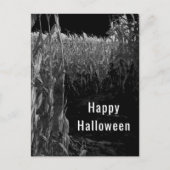 ゴシックハロウィーンヴィンテージコーンメイズ シーズンポストカード (正面)