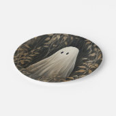 ゴシックハロウィーン不気味幽霊 ペーパープレート (アングル)