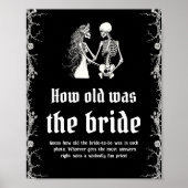 ゴシックハロウィーン何歳の花嫁ゲーム ポスター (正面)